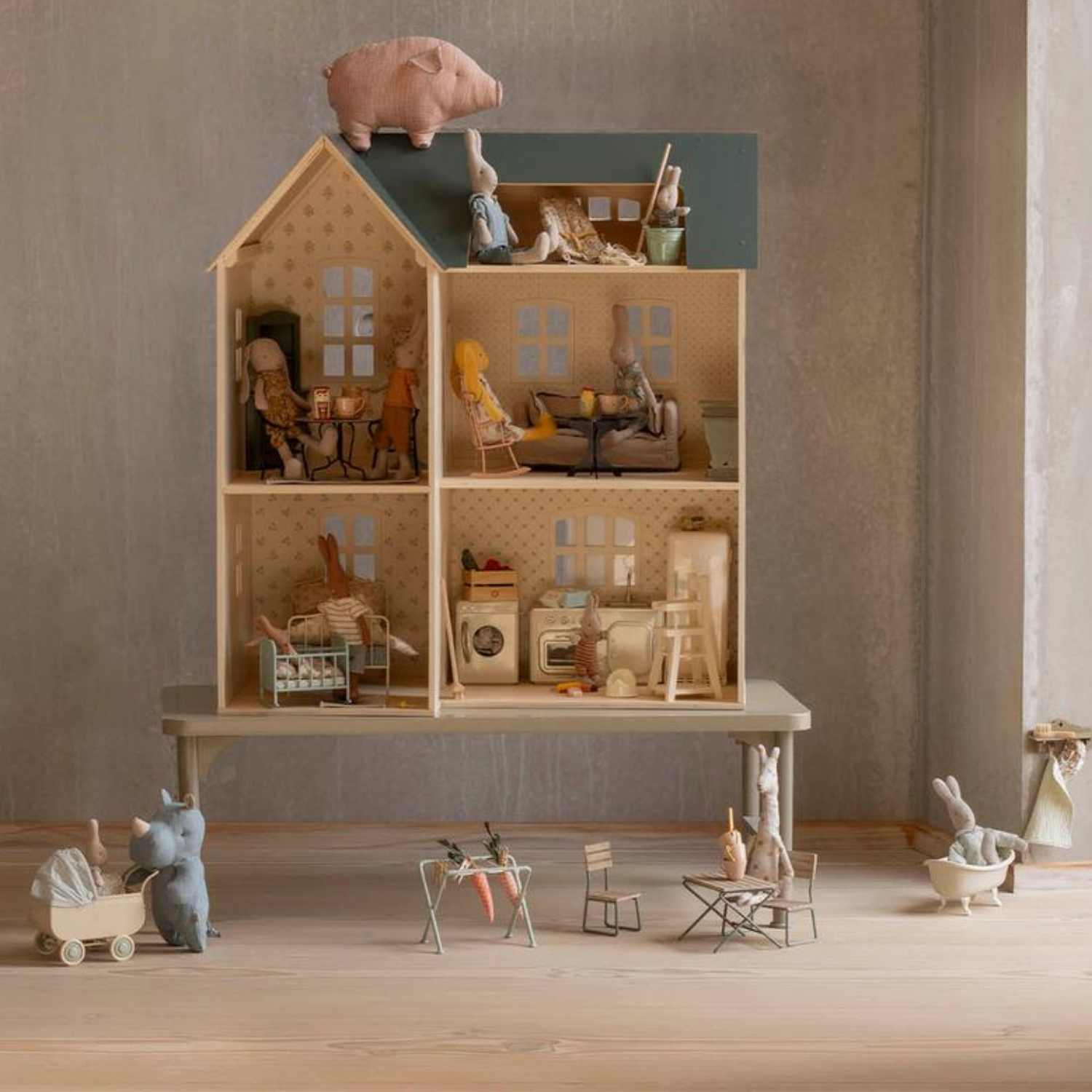 Maison miniature Dollhouse Lapins (Maileg) - Image 2