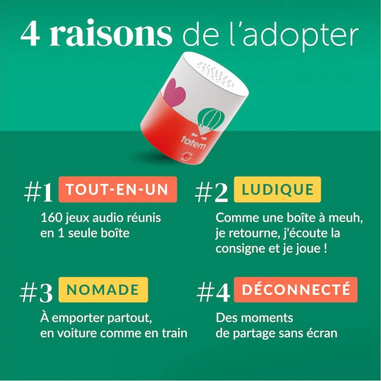 Totem la boîte à jeux éducatifs sonore (Morphée) - Image 8