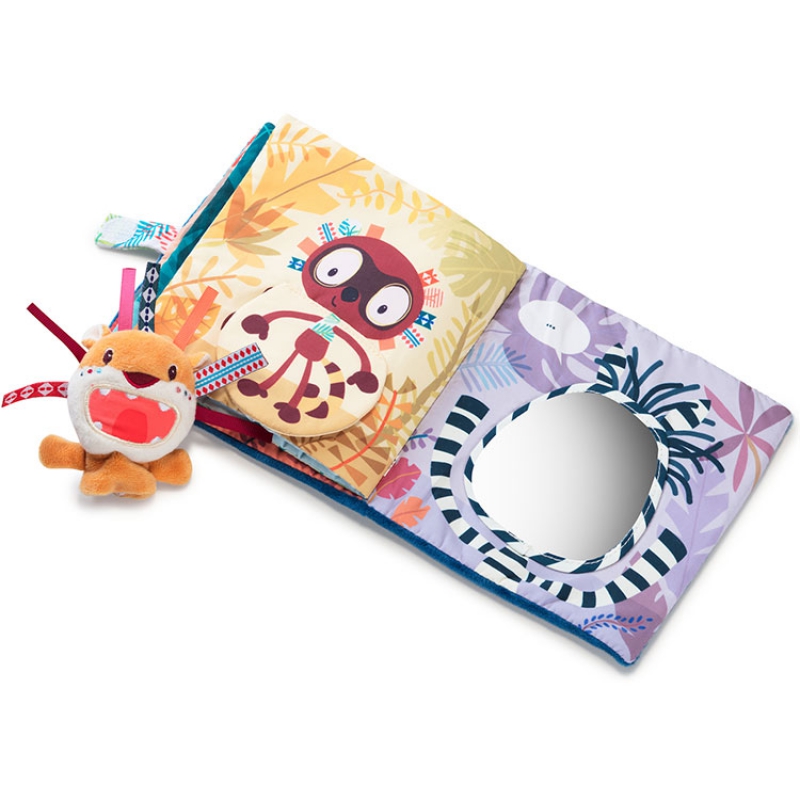Livre bébé en tissu Jack le lion (Lilliputiens) - Image 6