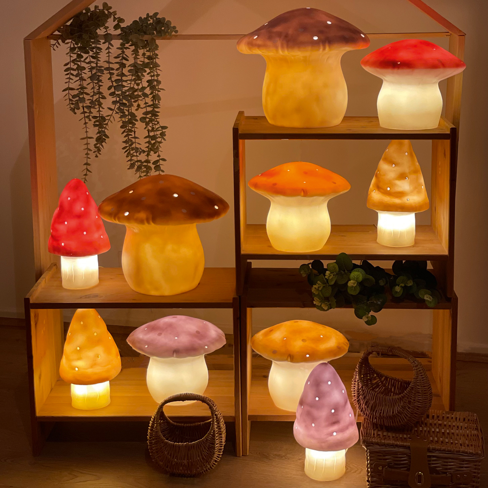 Lampe veilleuse champignon Chocolat (Egmont Toys) - Image 2