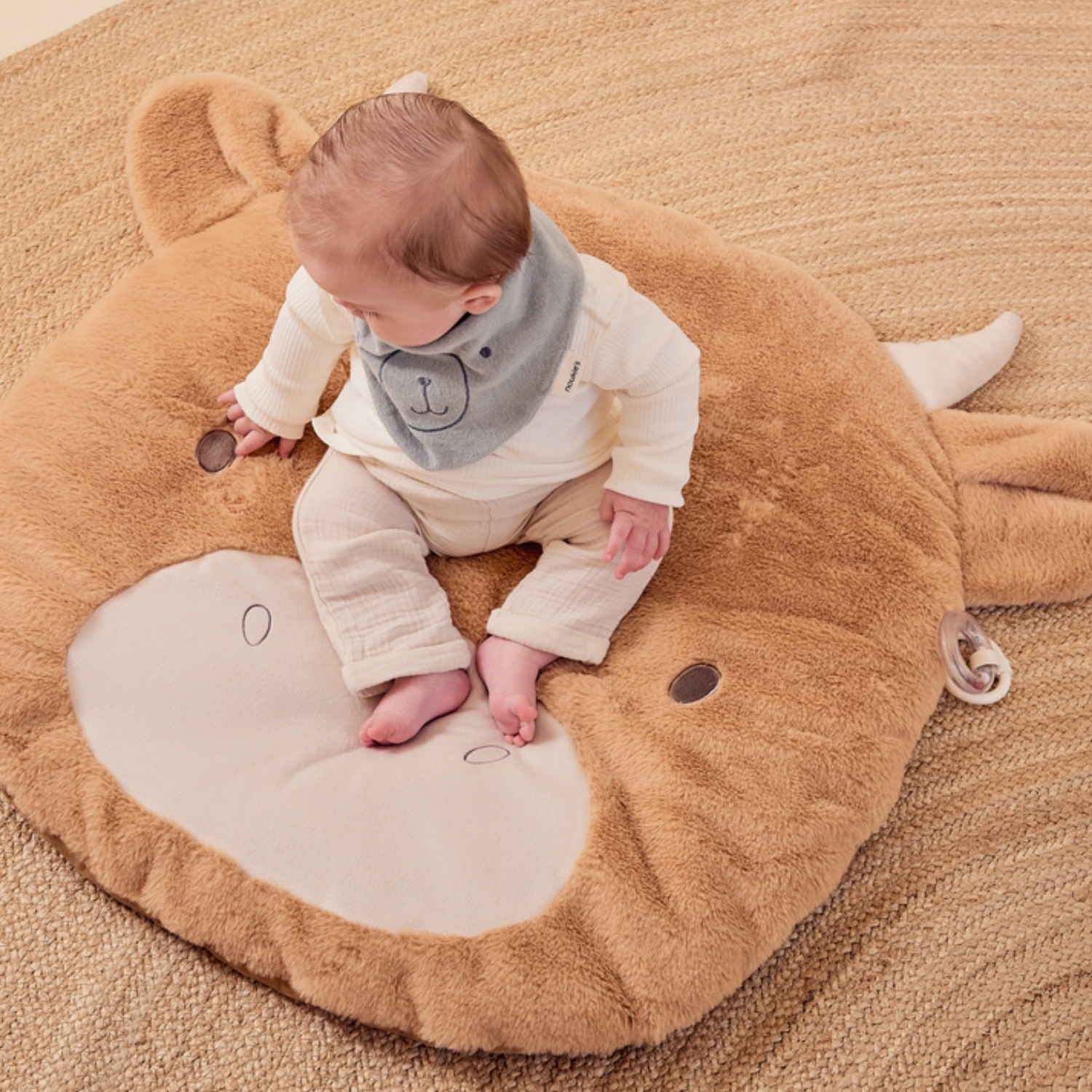 Tapis d'éveil avec arches Fluffy (Noukie's) - Image 2