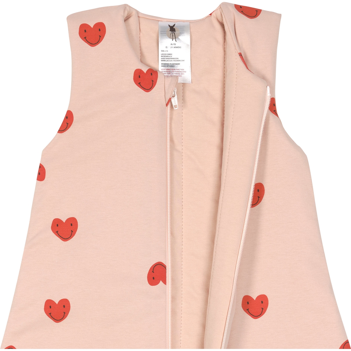 Gigoteuse chaude Coeur TOG 2,5 (2-4 ans ) (Lassig) - Image 7