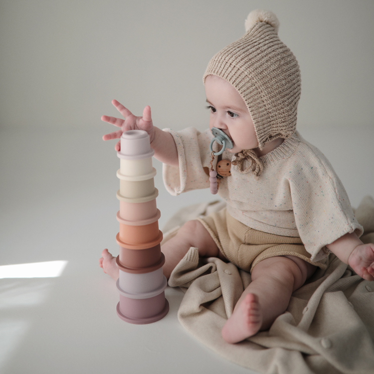 Tour à empiler Petal (Mushie) - Image 8