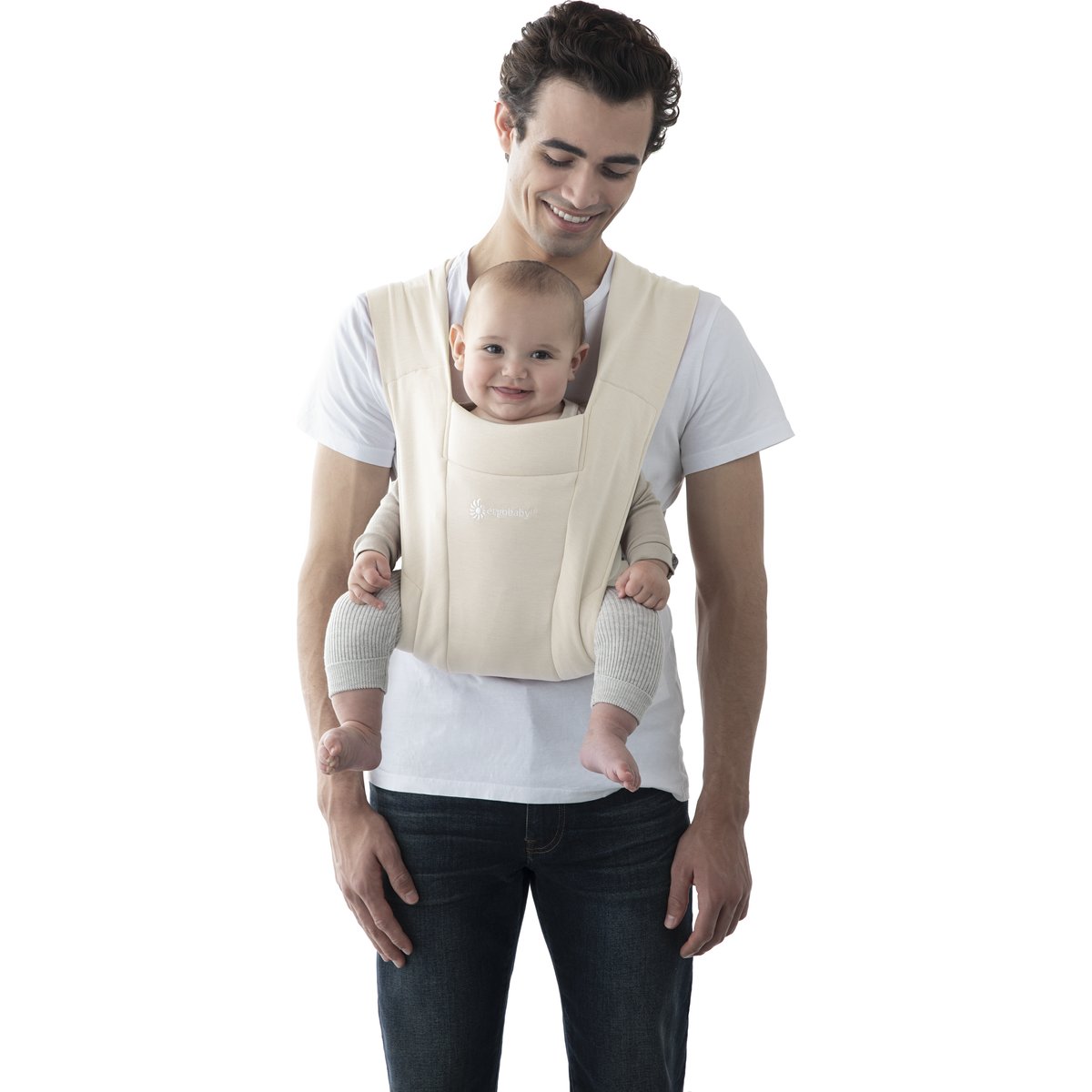 Porte bébé Embrace Knit Cream (Ergobaby) - Image 1