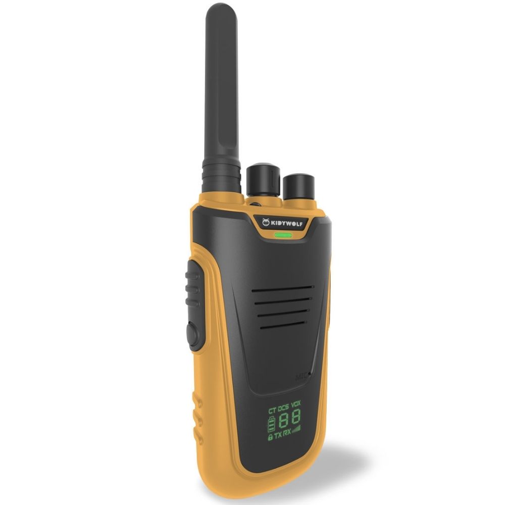 Paire de Talkie-Walkie KIDYTALK vert jaune (Kidywolf) - Image 3
