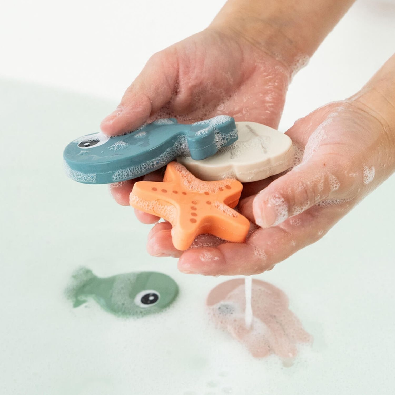 Jeu de pêche pour le bain Sea friends Multicolore (Done by deer) - Image 2