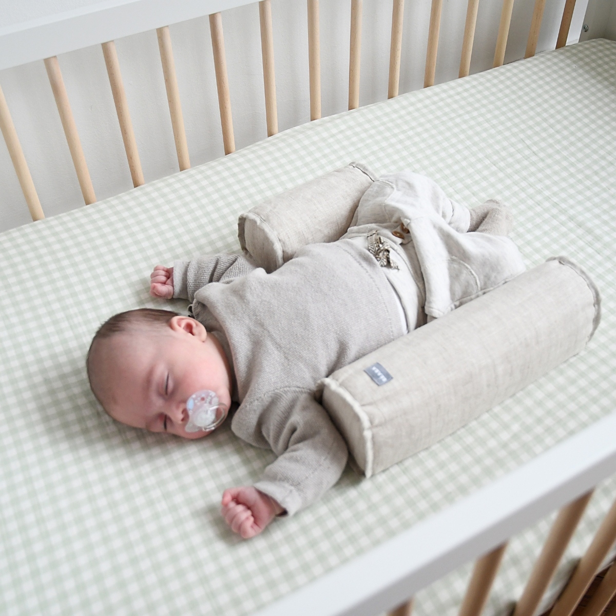 Cale bébé Bébécal en lin (Béaba) - Image 1