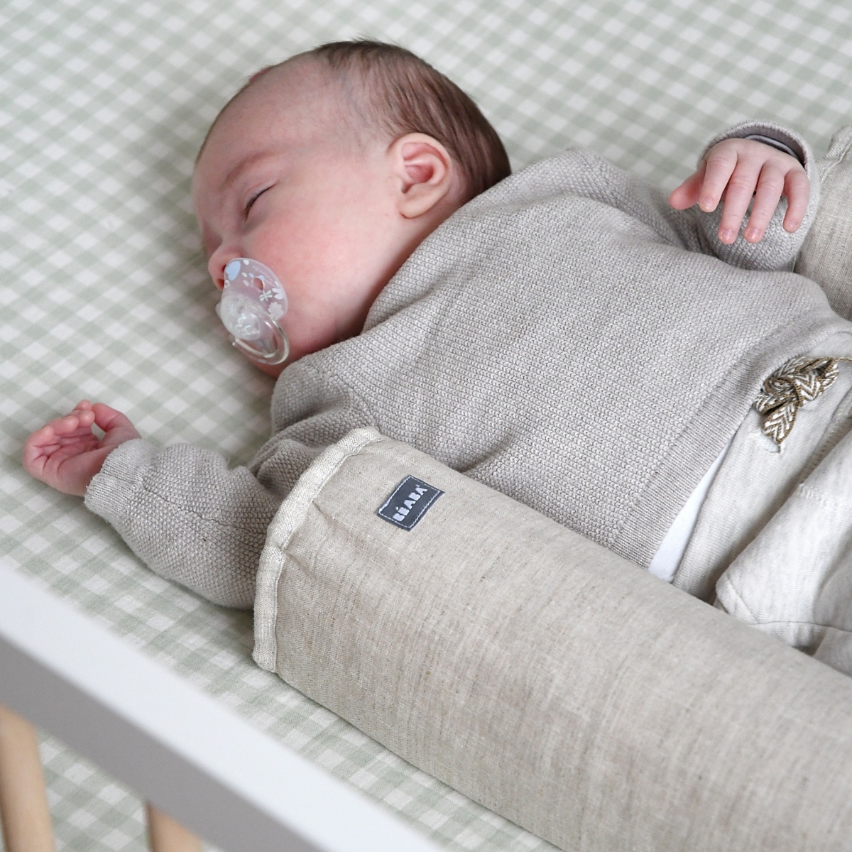 Cale bébé Bébécal en lin (Béaba) - Image 3