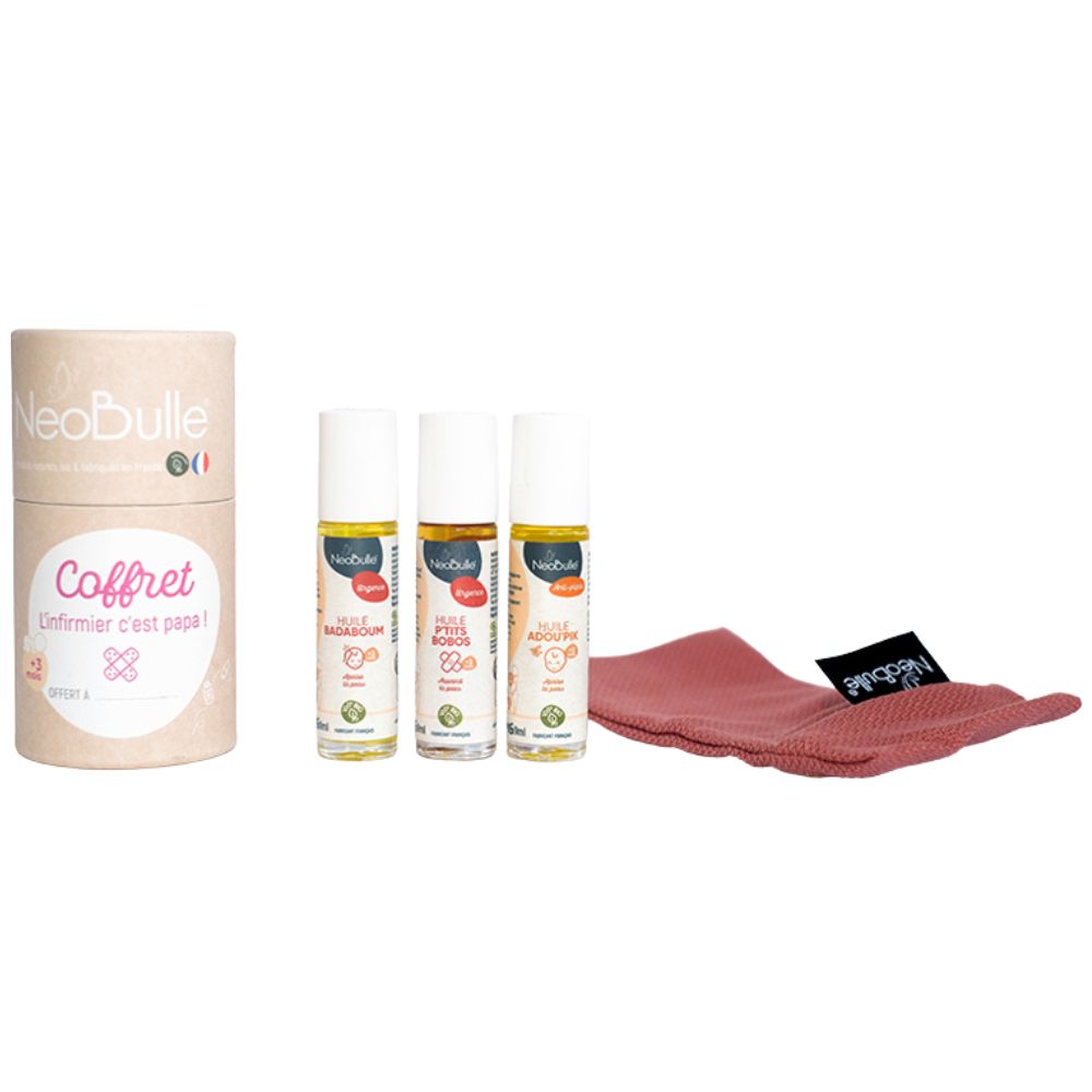 Coffret d'urgence L'infirmier c'est papa ! (3 sticks + 1 pochette) (Neobulle) - Image 8