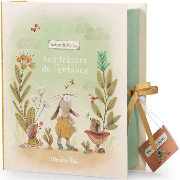 Coffret naissance Trois petits lapins (Moulin Roty) - Image 6