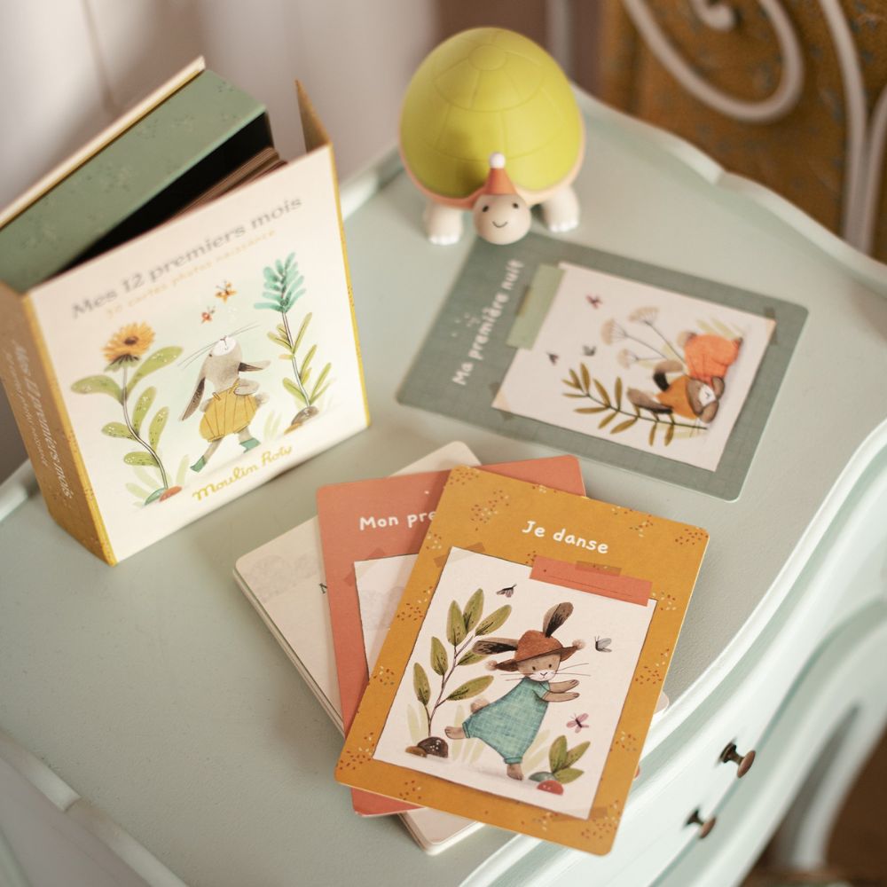 Coffret naissance Trois petits lapins (Moulin Roty) - Image 3