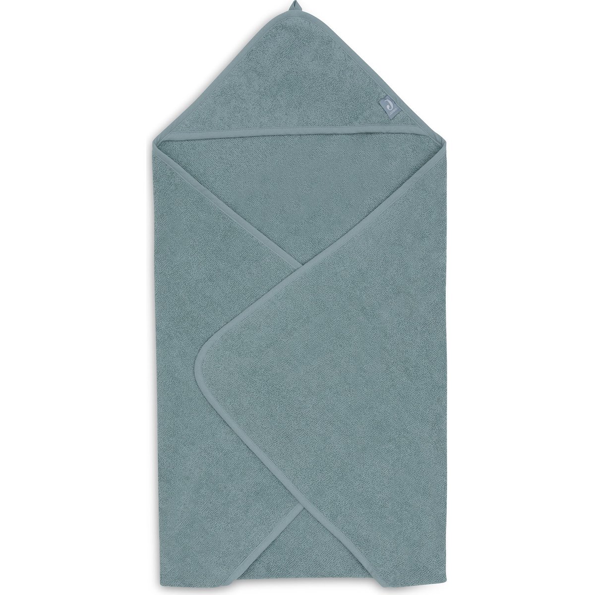 Jollein - Cape de bain en éponge Sea Green (75 x 75 cm)