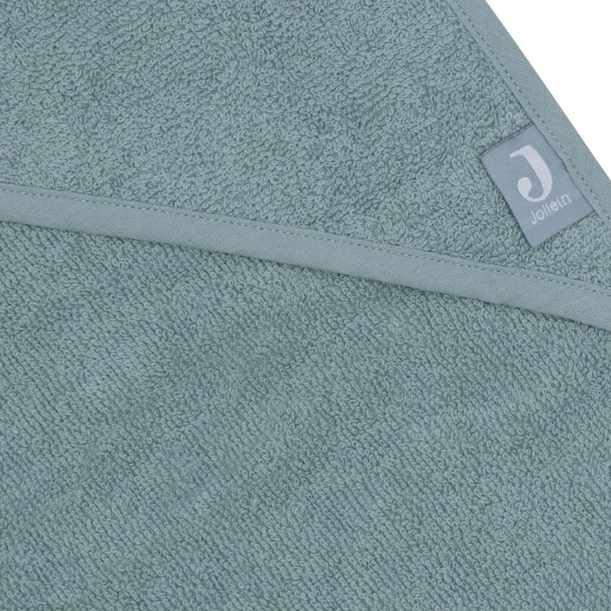 Cape de bain en éponge Sea Green (75 x 75 cm) (Jollein) - Image 6
