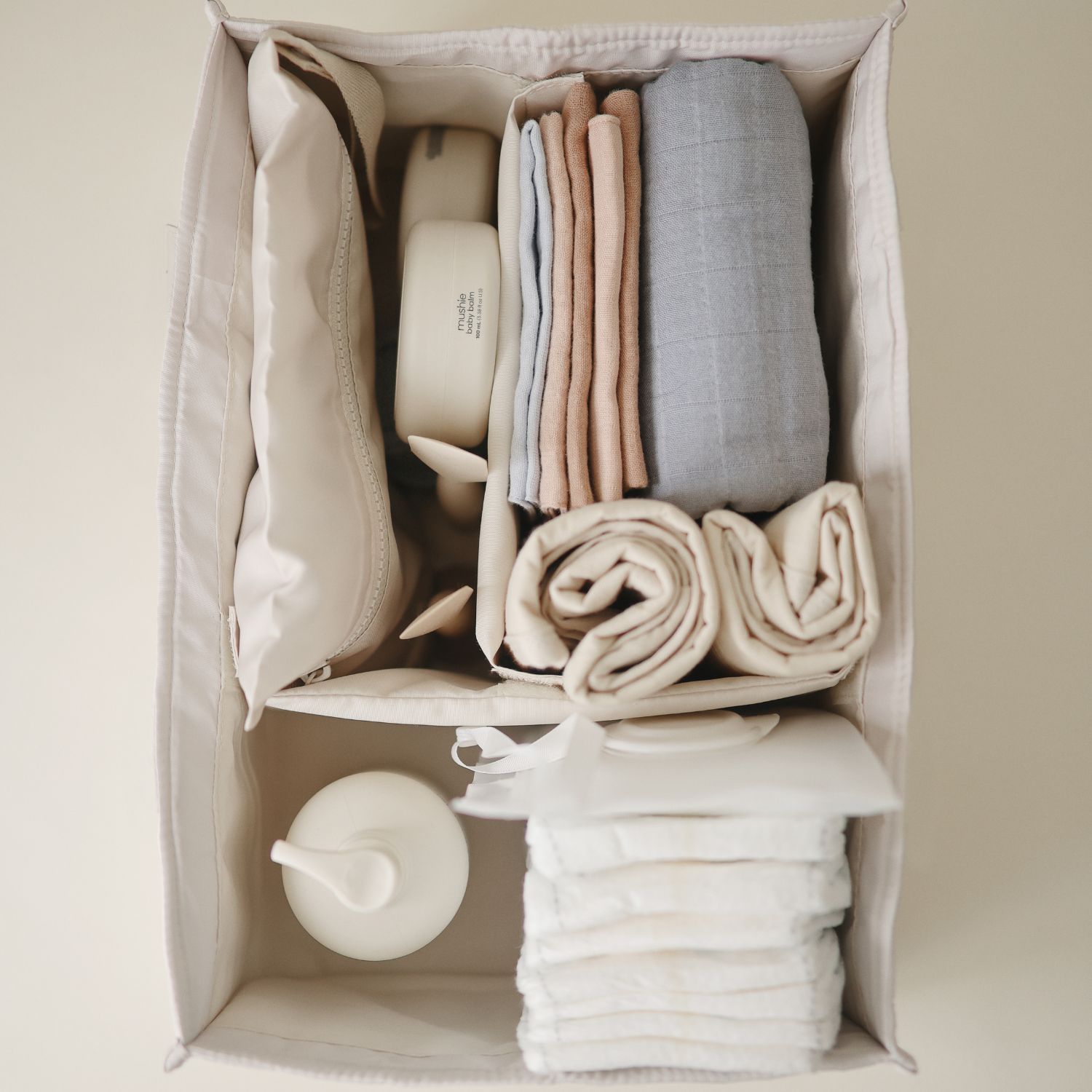 Panier à couches Ivory (Mushie) - Image 2