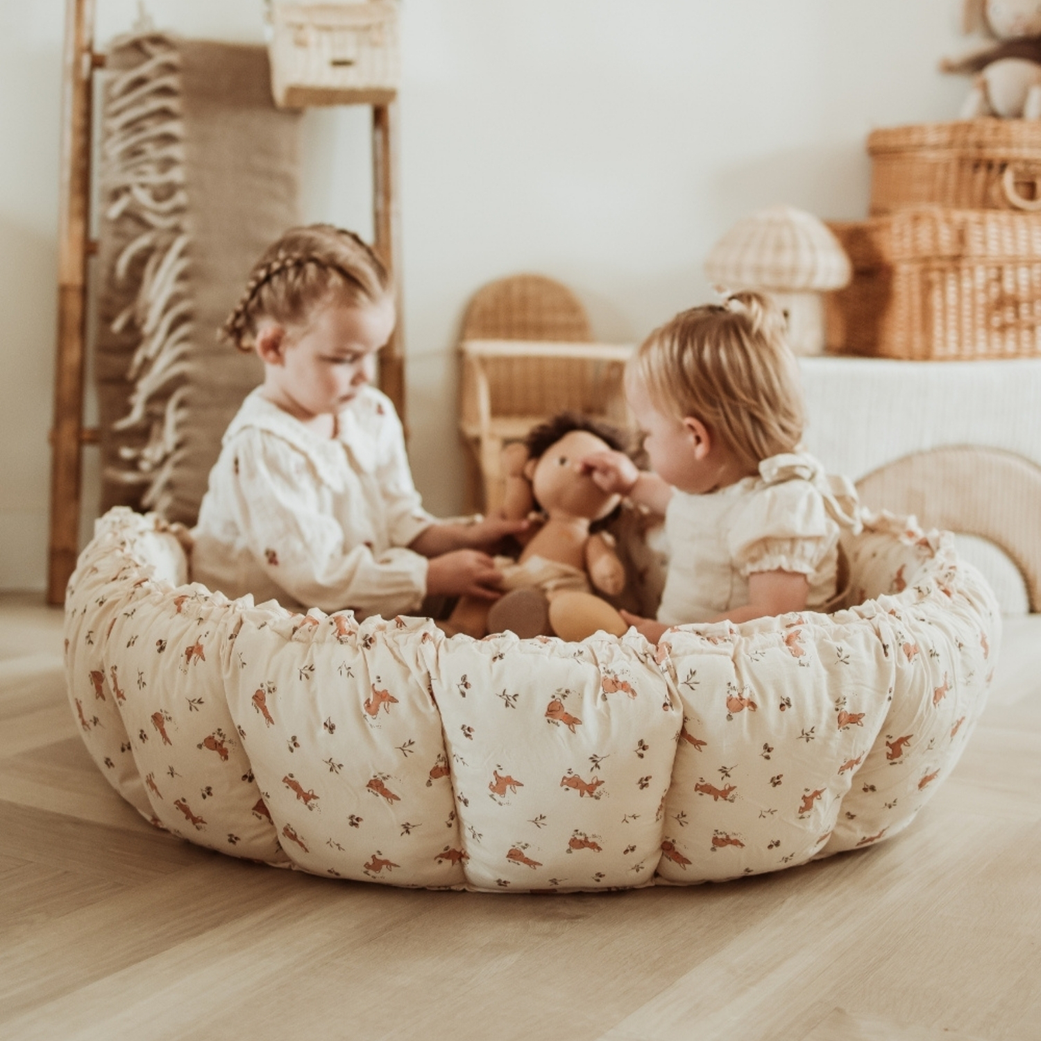 Tapis de jeu 3 en 1 Organic Coco Rabbit (Play & Go) - Image 2
