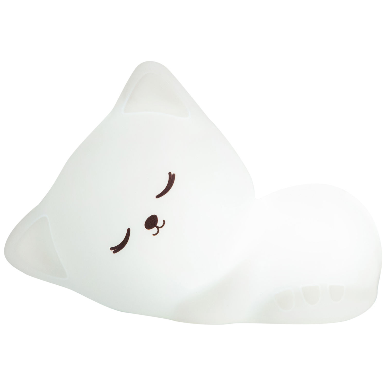 Veilleuse tactile en silicone Chat Stella avec télécommande (Little L) - Image 4