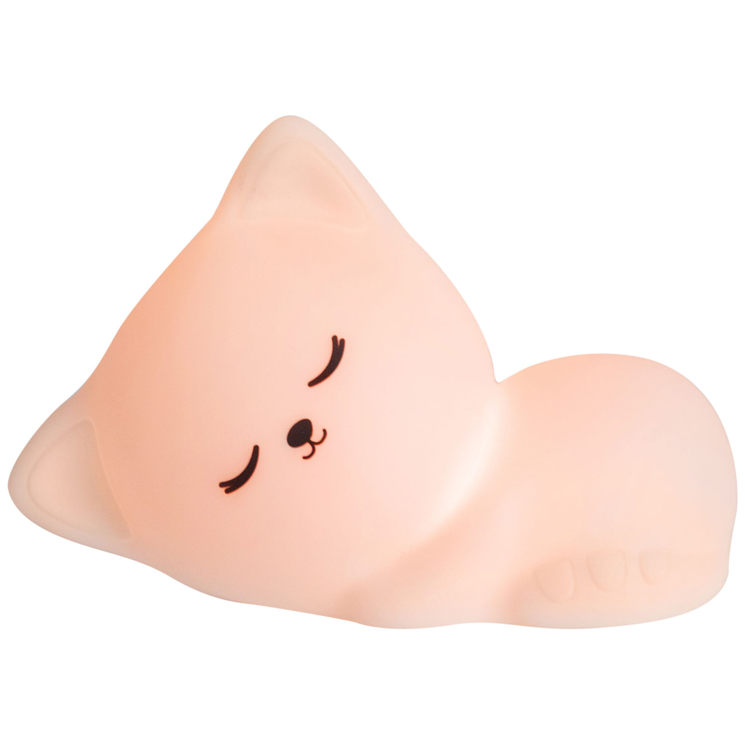 Veilleuse tactile en silicone Chat Stella avec télécommande (Little L) - Image 5