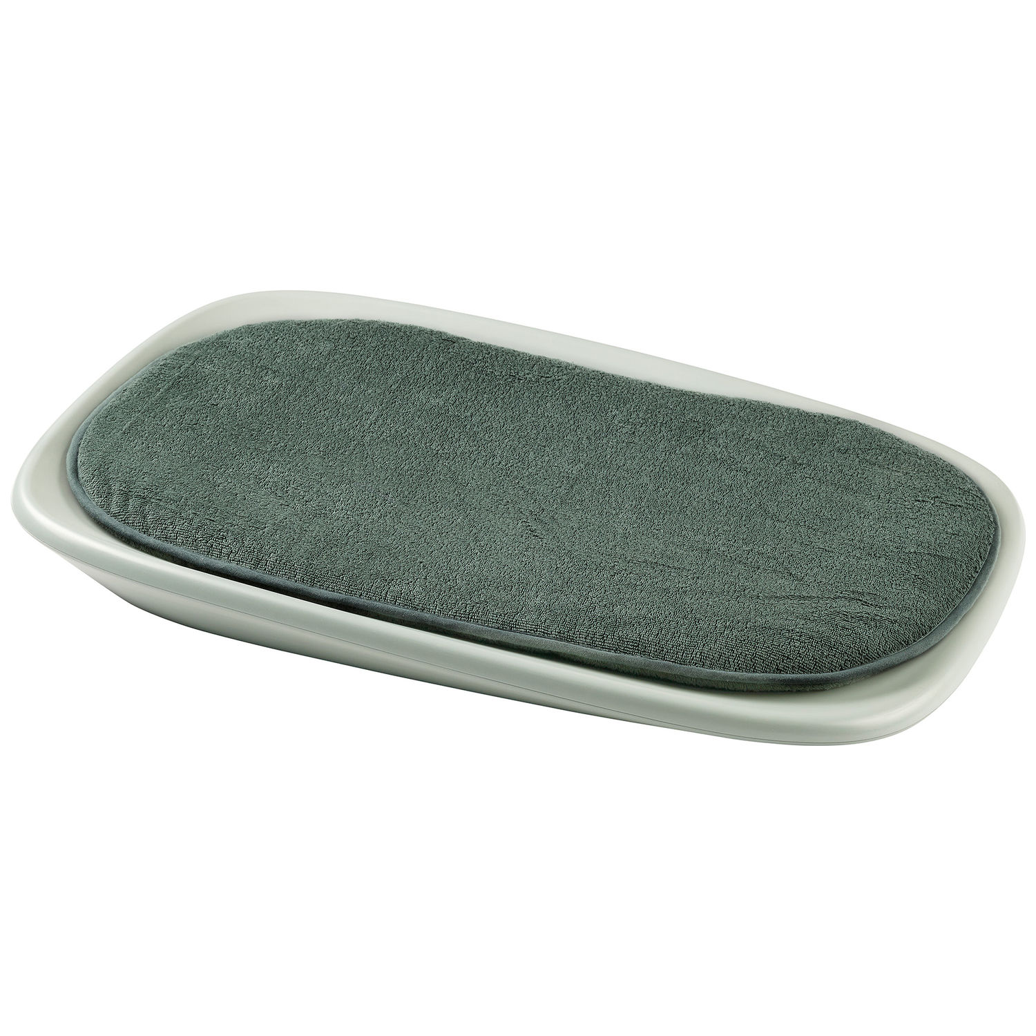 Coussin en éponge pour matelas à langer Vert (Nattou) - Image 3