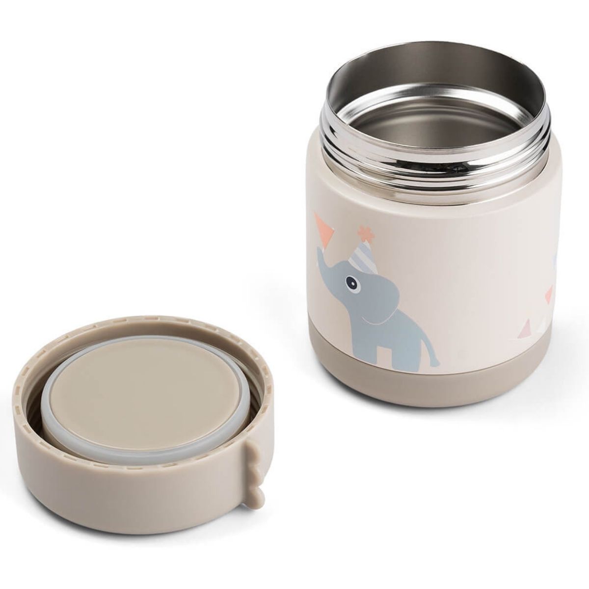 Boîte repas isotherme Celebration Sable (300 ml) (Done by deer) - Image 2