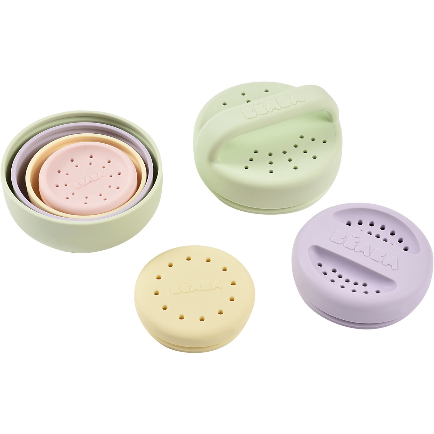 Lot de 4 jouets de bain en silicone (Béaba) - Image 7