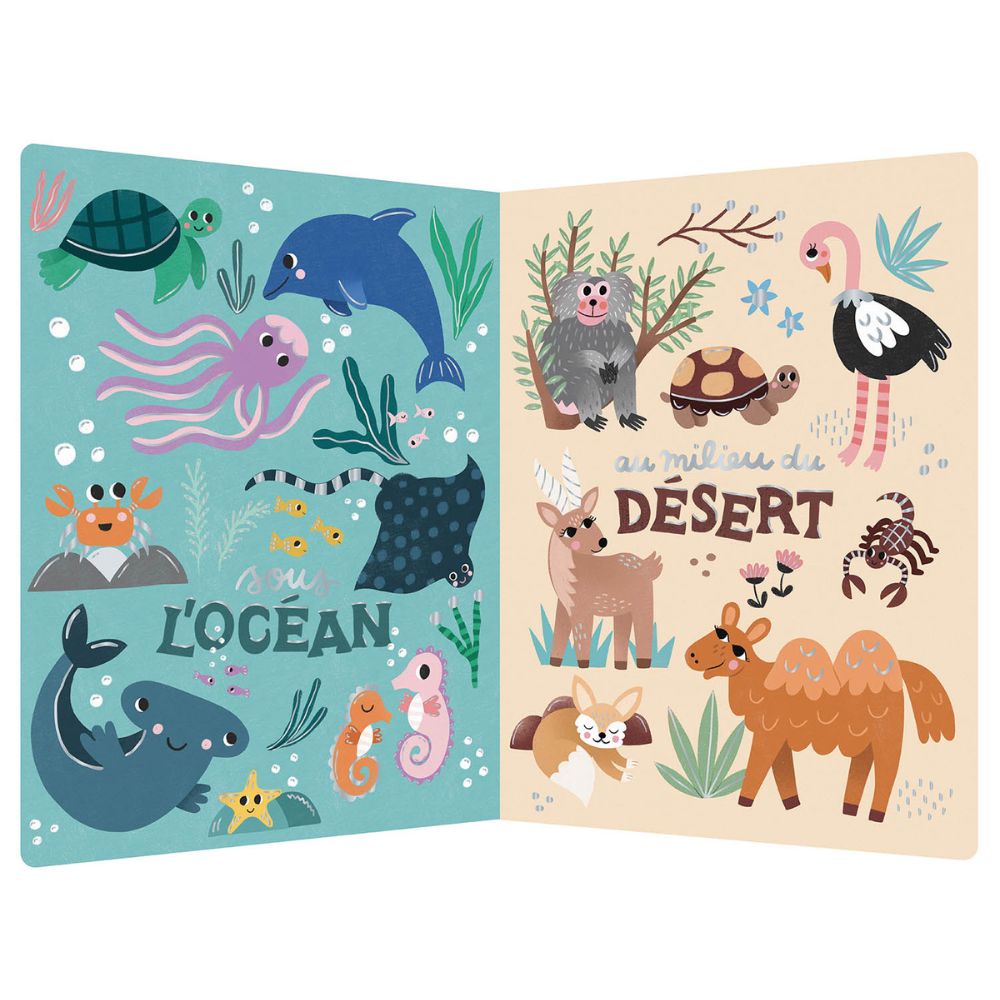 Livre Mes 100 animaux à découvrir X Michelle Carlslund (Auzou Editions) - Image 1
