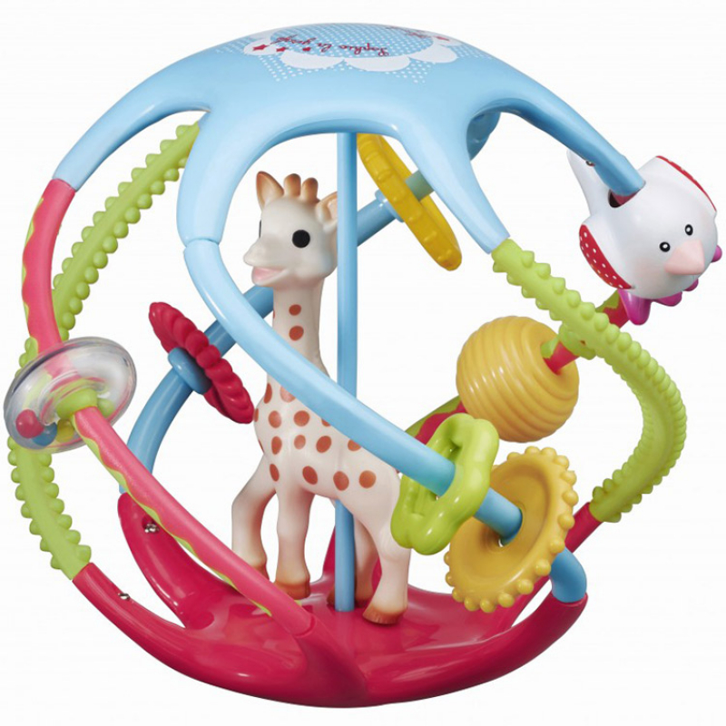 Balle de préhension Twistin'ball Fresh Touch (Sophie la girafe) - Image 2