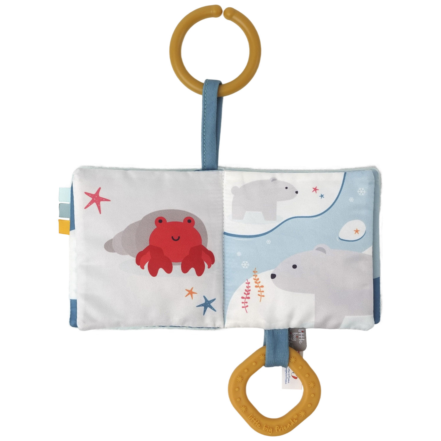Livre en tissu bébé Océan (Little Big Friends) - Image 7