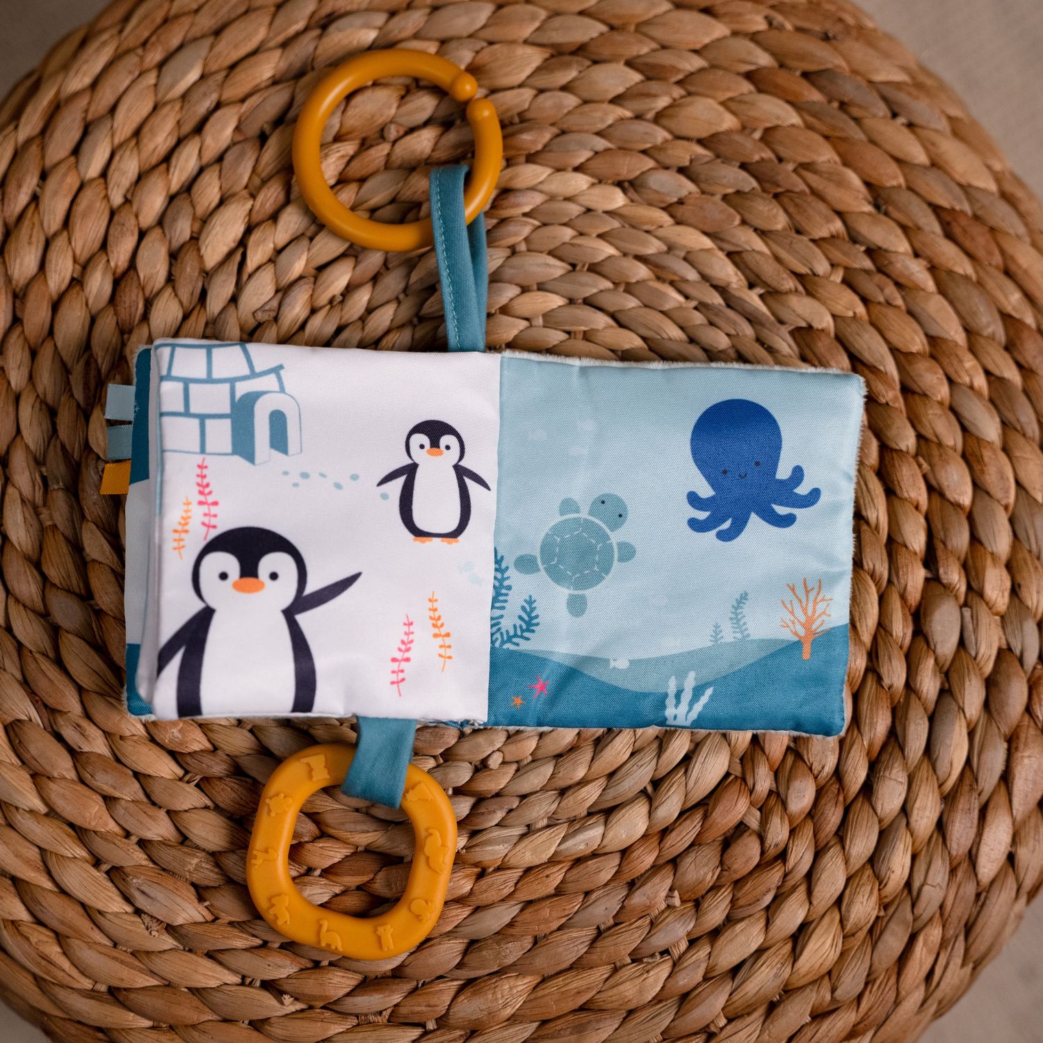 Livre en tissu bébé Océan (Little Big Friends) - Image 8