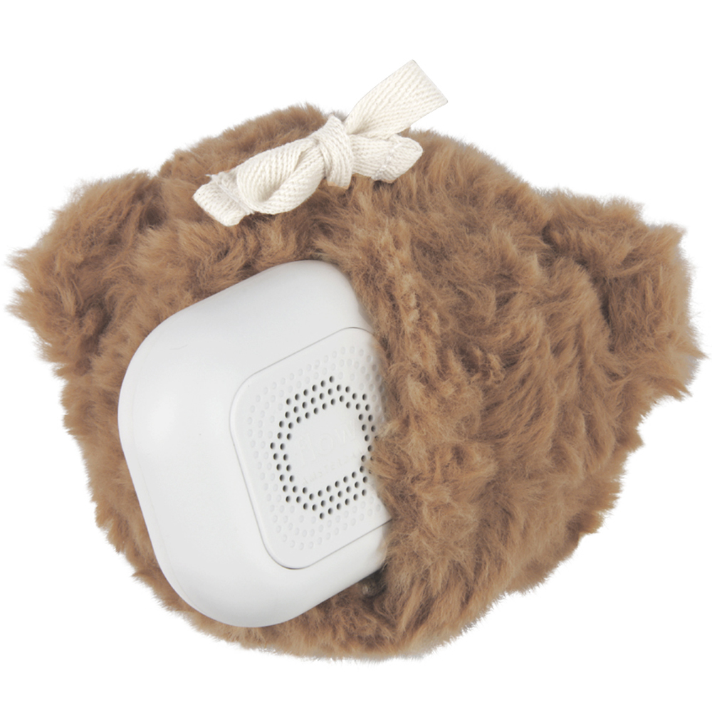 Peluche bruit blanc à suspendre Lou marron (8 cm) (FLOW) - Image 6