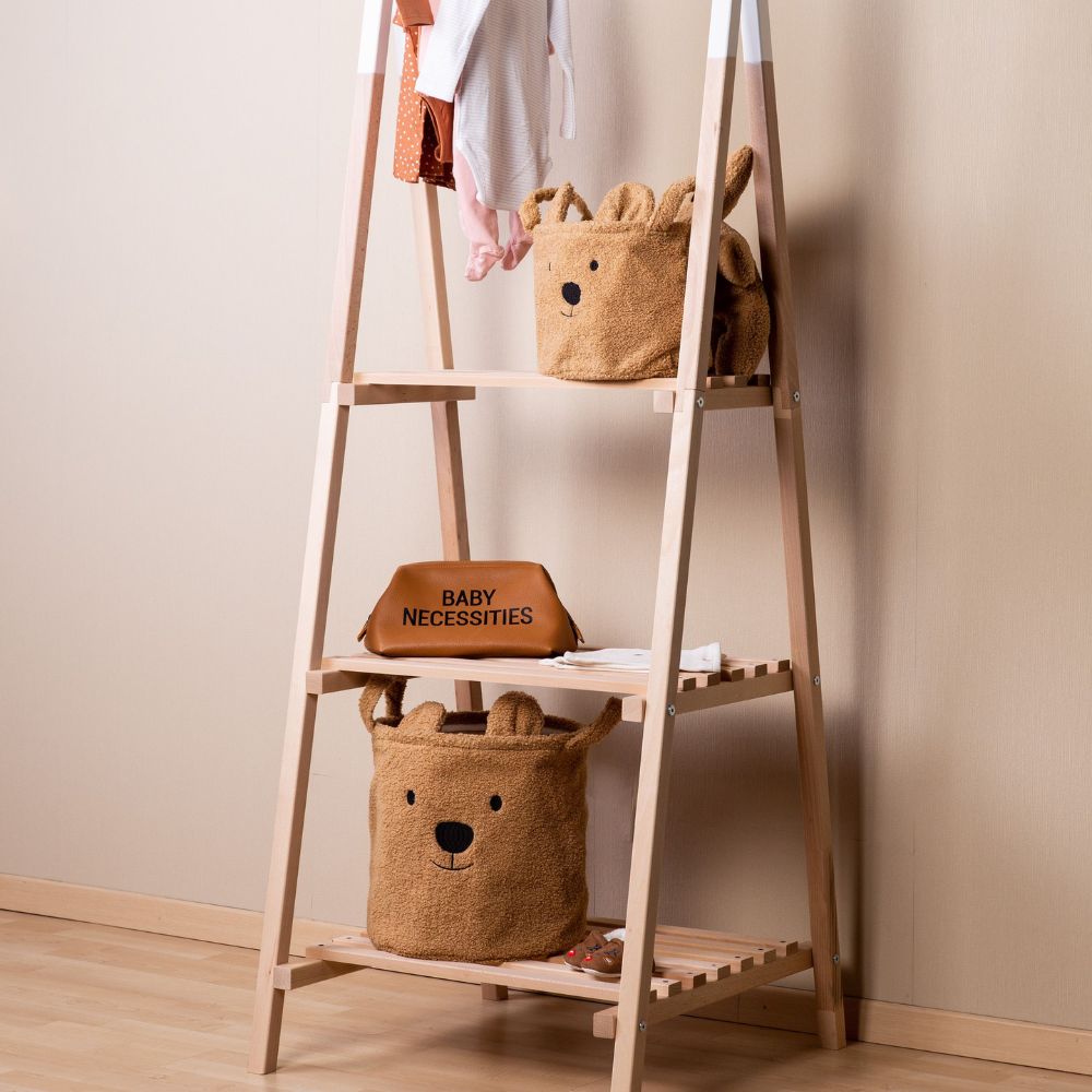 Panier de toilette Teddy beige (25 x 20 cm) (Childhome) - Image 5