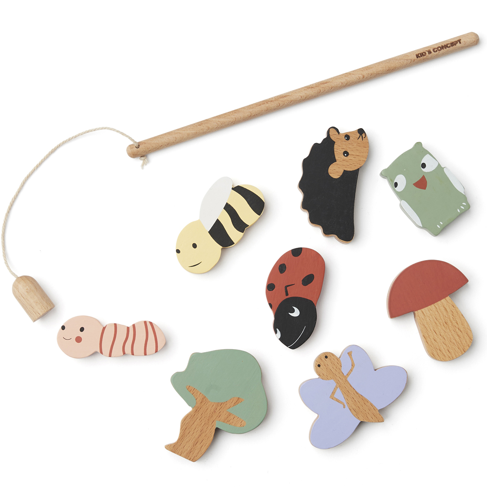 Jeu de pêche à la ligne en bois Edvin (Kid's Concept) - Image 1