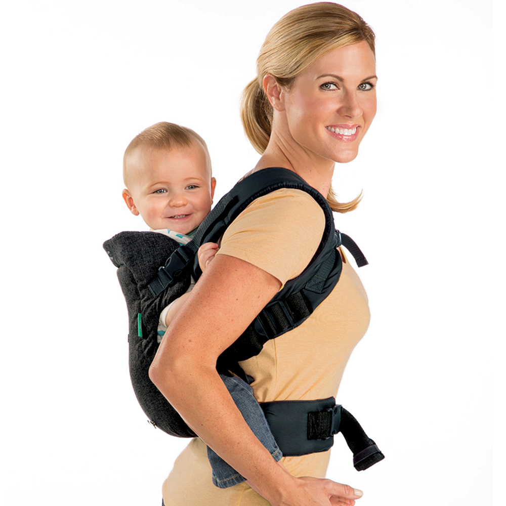Porte Bébé Flip Ergo 4 en 1 denim noir (Infantino) - Image 5