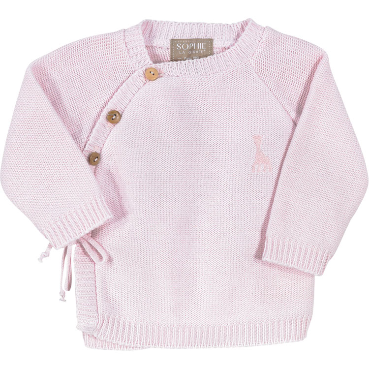 Brassière rose Sophie la girafe (0-1 mois) (Trois Kilos Sept) - Image 1