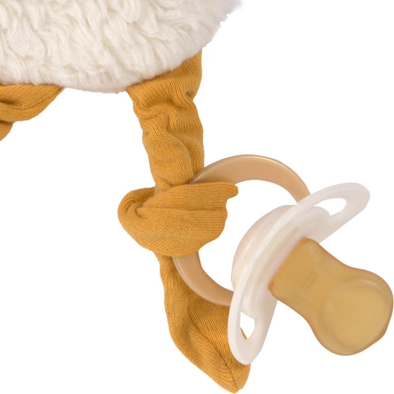 Doudou attache sucette Tiny Farmer Oie (Lassig) - Image 7