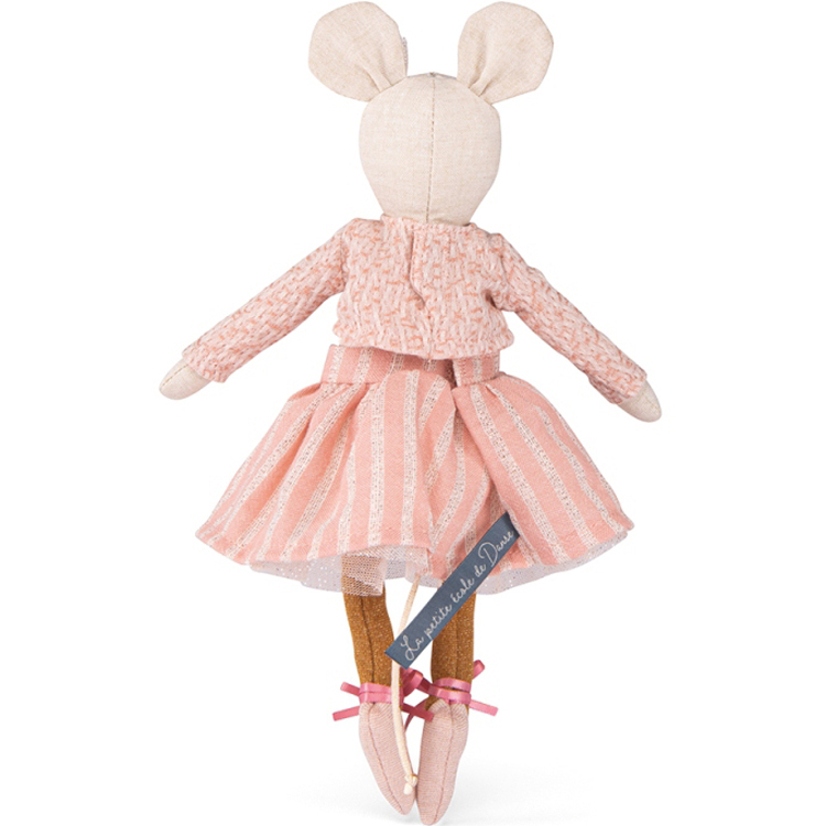Poupée souple souris Anna La petite école de danse (28 cm) (Moulin Roty) - Image 4
