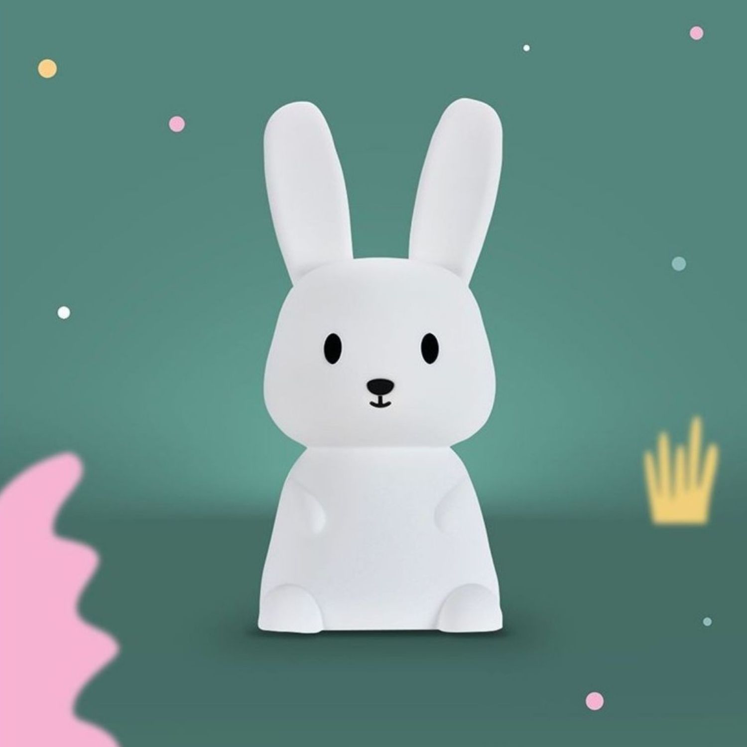 Grande veilleuse Lapin L Blanche (mary's) - Image 1