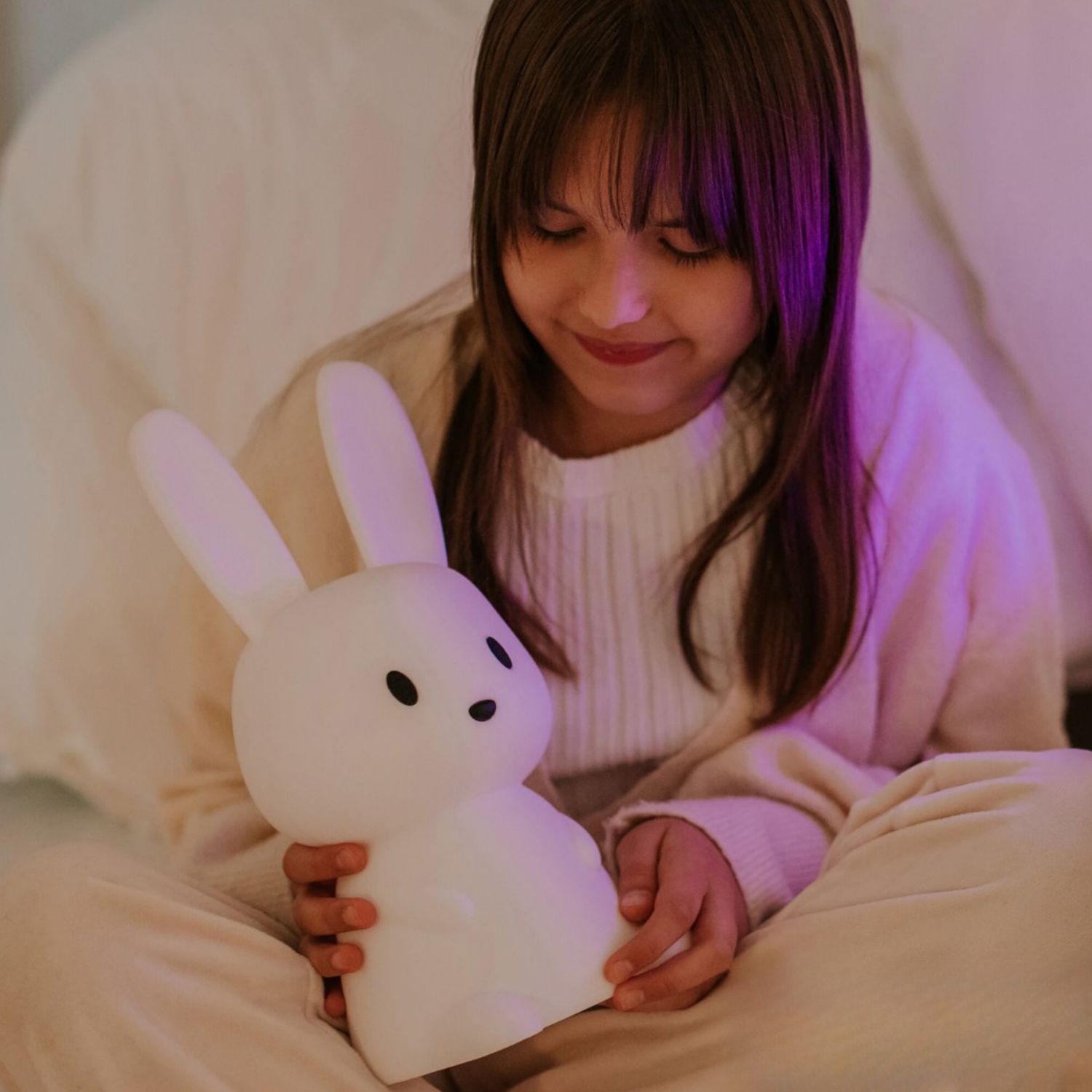 Grande veilleuse Lapin L Blanche (mary's) - Image 3