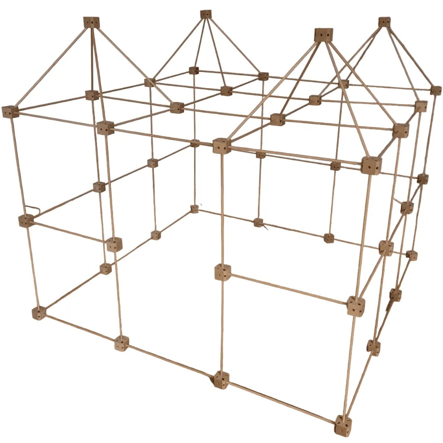 Kit de construction cabane d'intérieur 1001 Cabanes - Pack Grizzly 155 pièces