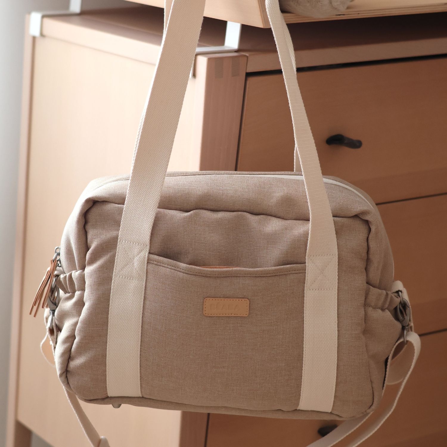 Sac à langer Paris Eco Terre d'argile