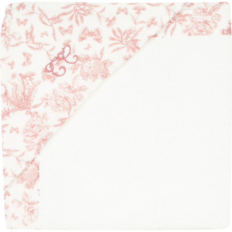Cape de bain Toile de Jouy (70 x 70 cm) (Tartine et Chocolat) - Image 2