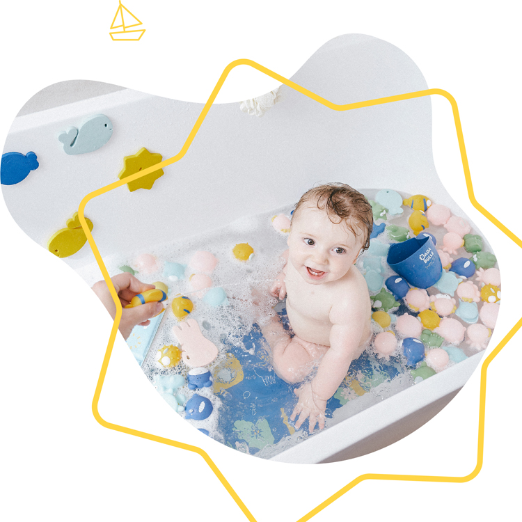 Jouets de bain Rigolo Splash (6 pièces) (Badabulle) - Image 3