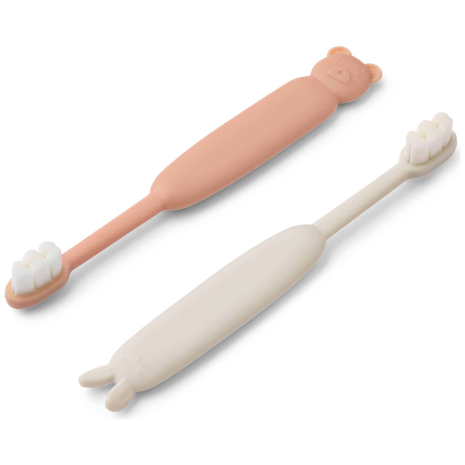 Lot de 2 brosses à dent Fabio Pale Tuscany-Sandy (Liewood) - Couverture