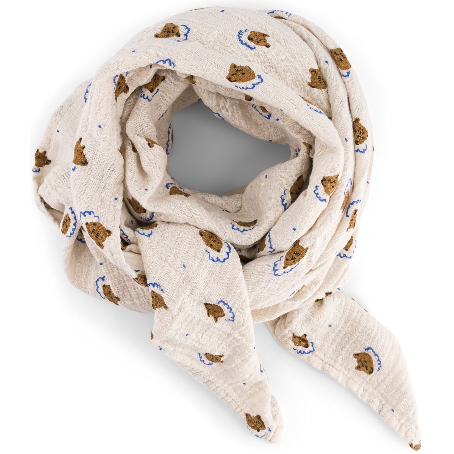 Lange Bianca Teddy (70 x 70 cm) (Rose in April) - Image 6