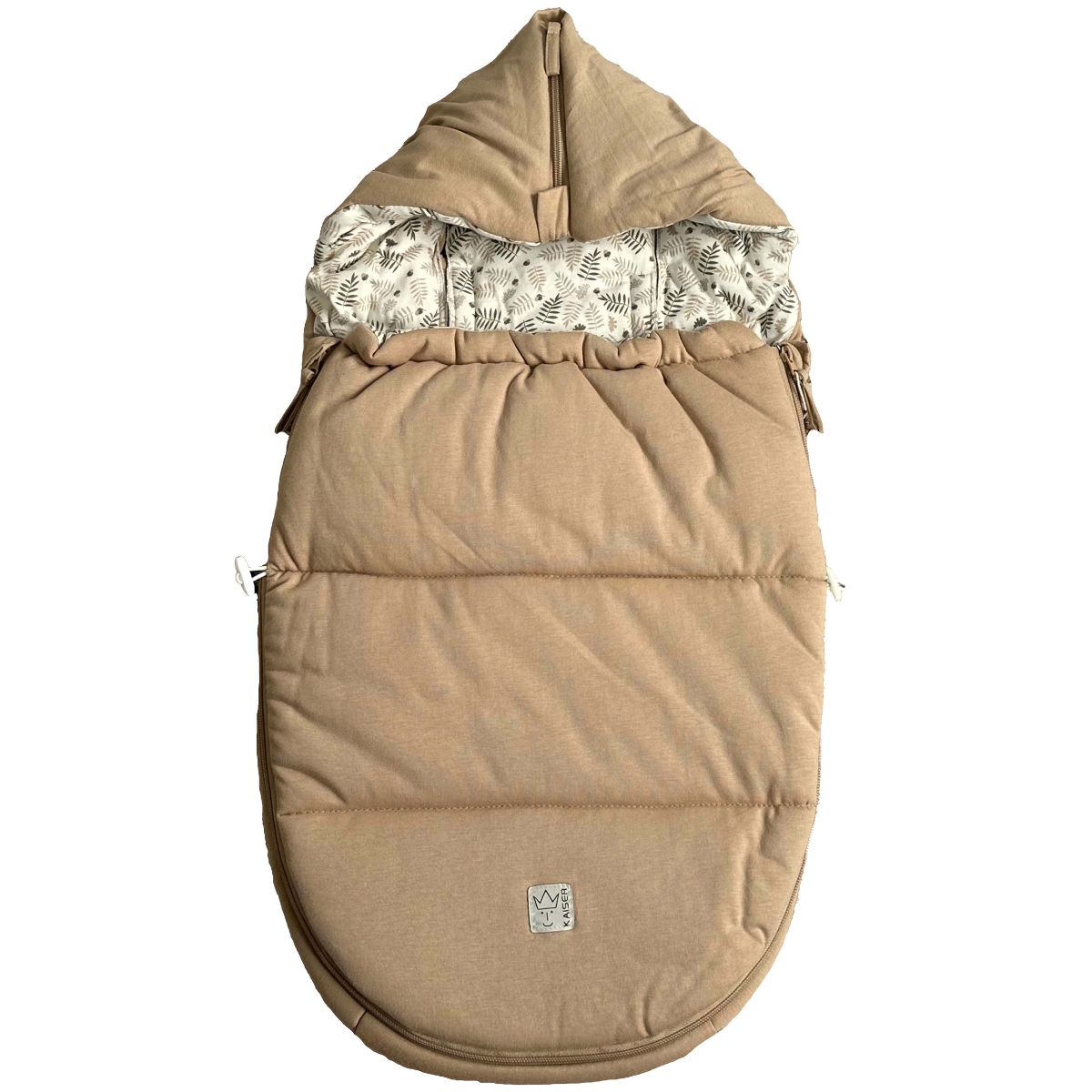 Kaiser - Chancelière bébé jersey Hooded butternut