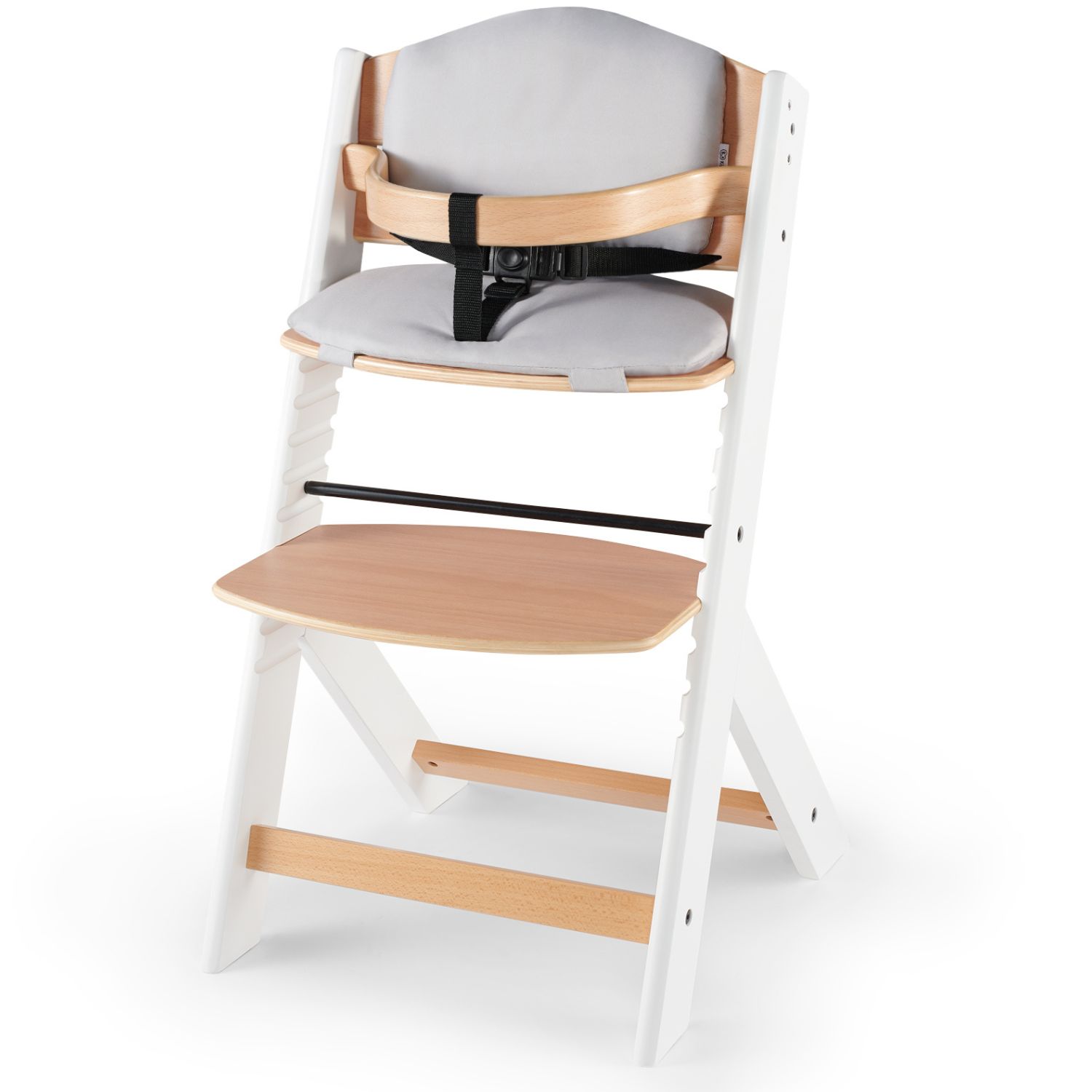 Chaise haute évolutive Enock avec coussin Natural-White (Kinderkraft) - Image 7