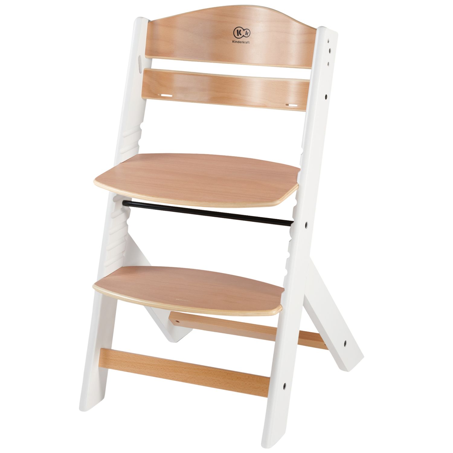 Chaise haute évolutive Enock avec coussin Natural-White (Kinderkraft) - Image 8