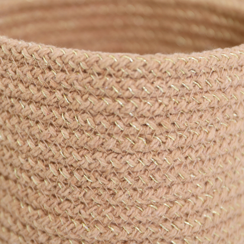 Lot de 3 paniers de rangement Ilse amande (Nattiot) - Image 3