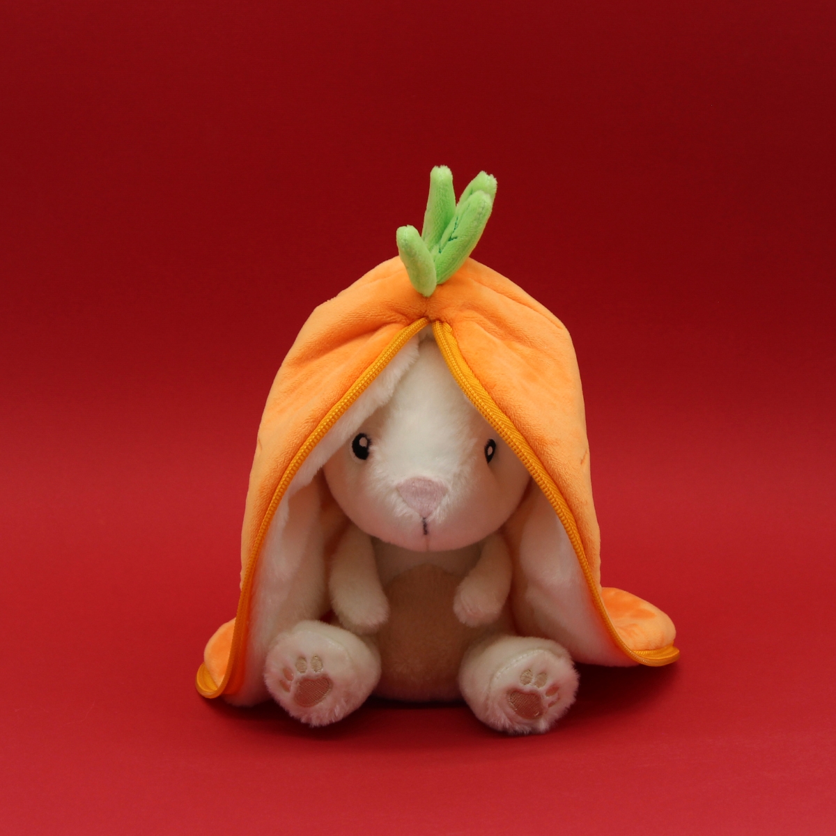 Peluche Les Flipetz Gadget le lapin-carotte (Les Déglingos) - Image 1