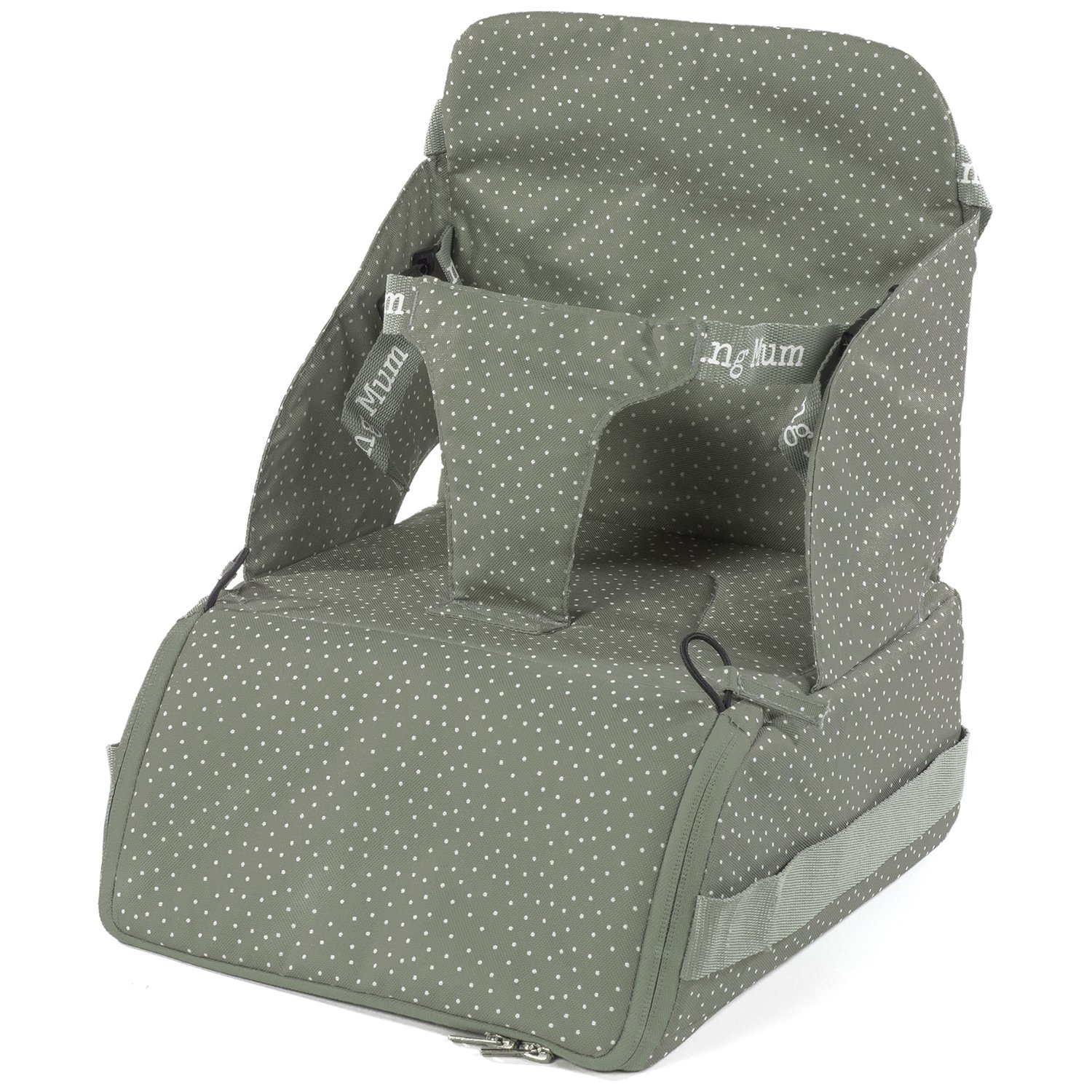 Réhausseur transportable à pois Poppy Mousse