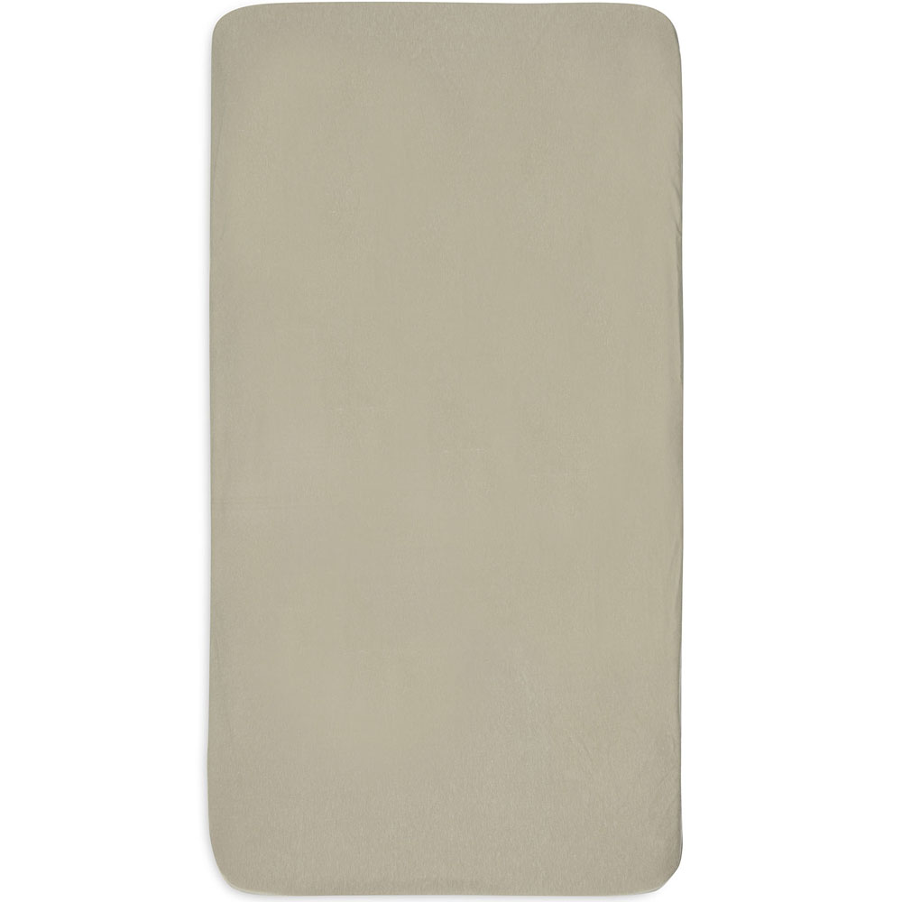 Lot de 2 draps housses en jersey Olive Green (40 x 80 cm) (Jollein) - Image 3